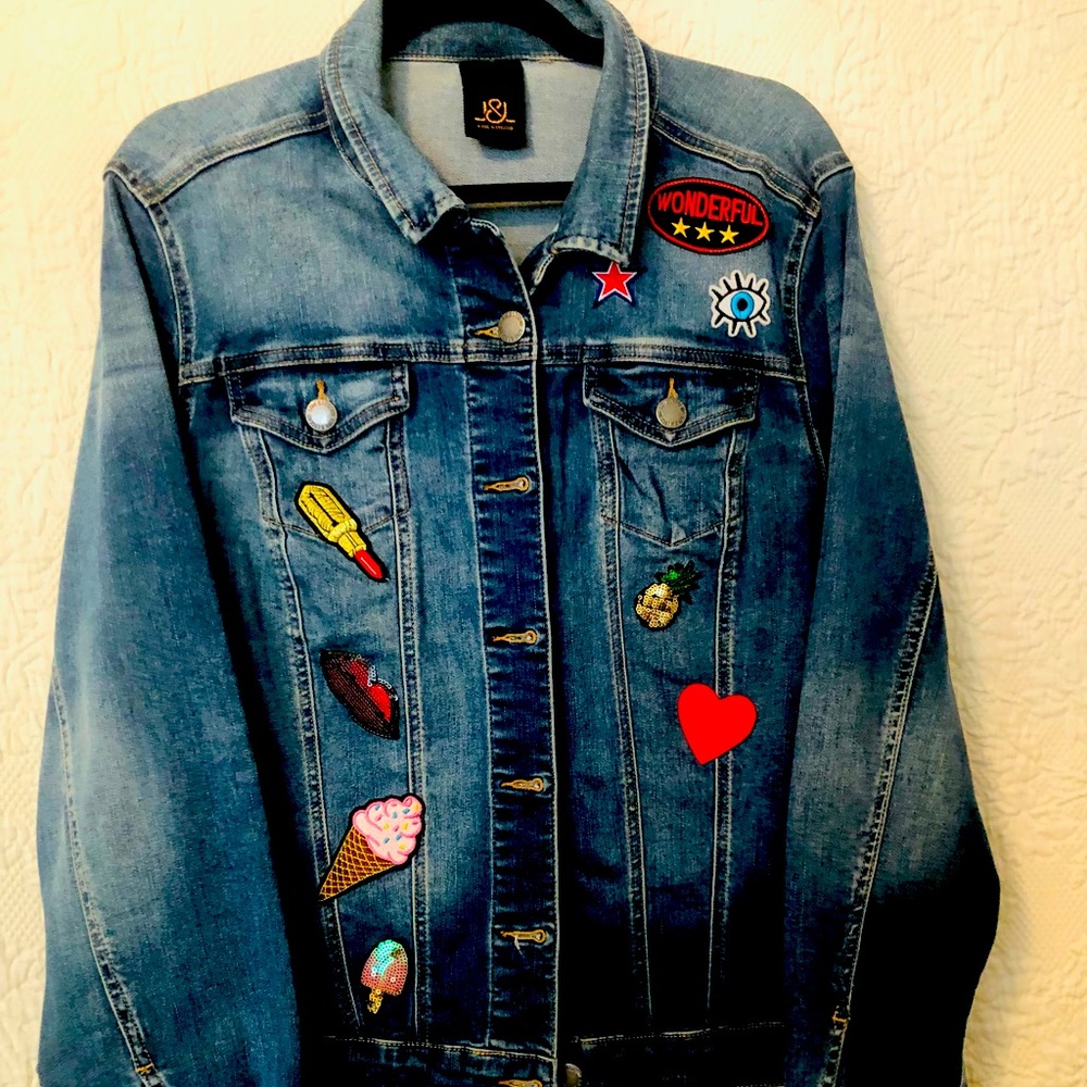 Love & legend xs jean jacket